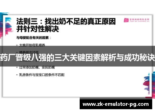 药厂晋级八强的三大关键因素解析与成功秘诀